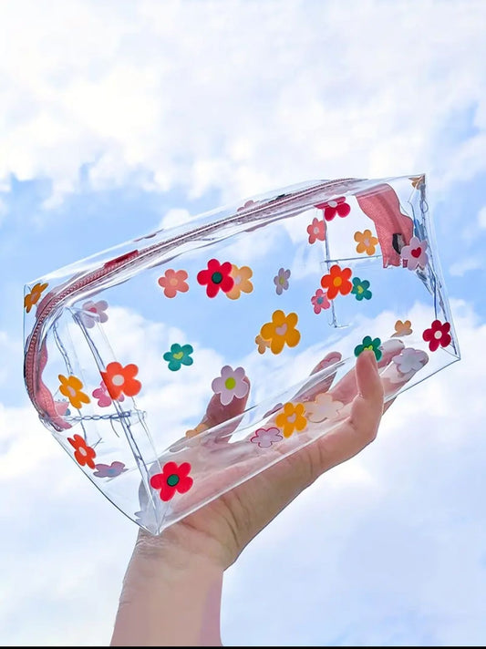 Cosmetiquera floral